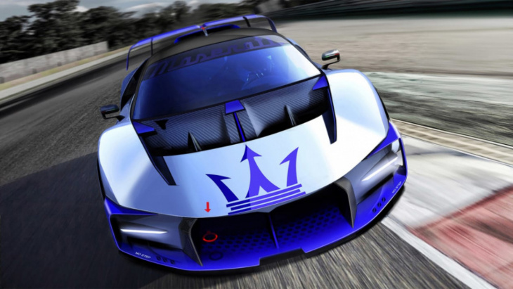 new maserati project24 is an extreme track-only hypercar