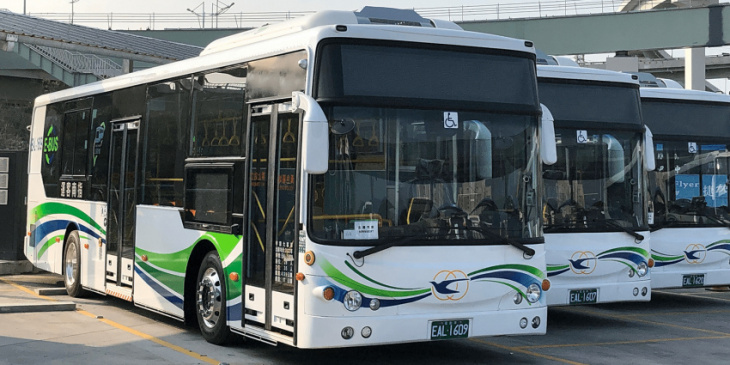 taipeh to integrate 250 further electric buses by end of 2023