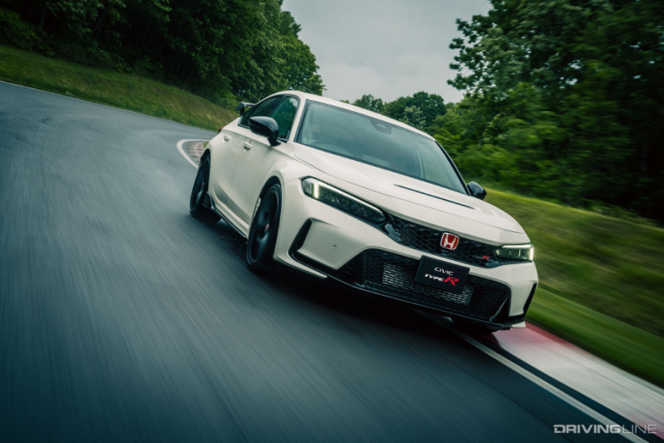 the next generation of the ultimate hot hatch? honda unveils 2023 civic type r
