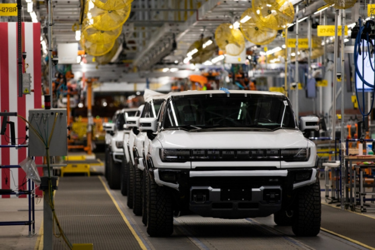 gmc would need over a decade to clear hummer ev waitlist at current production rate