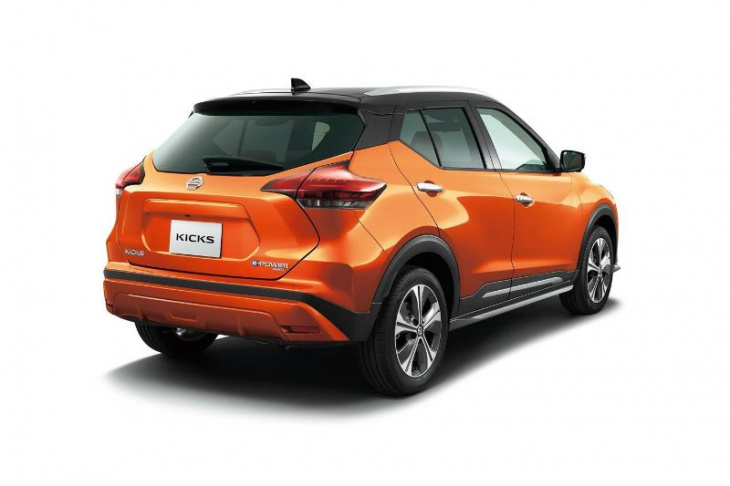 the new nissan kicks goes swinging in japan with second-generation e-power