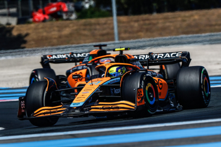 mixed feelings for mclaren after double-points finish