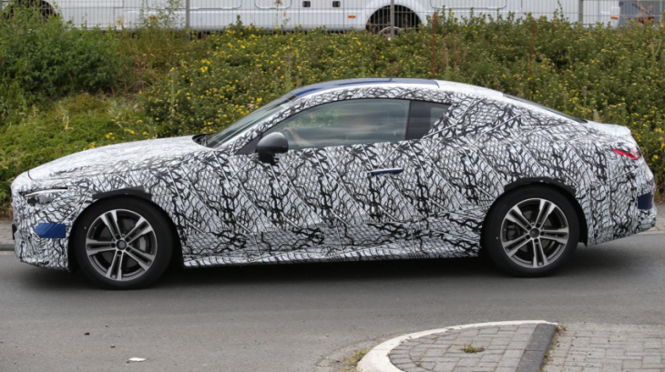 mercedes-benz cle spied for the first time