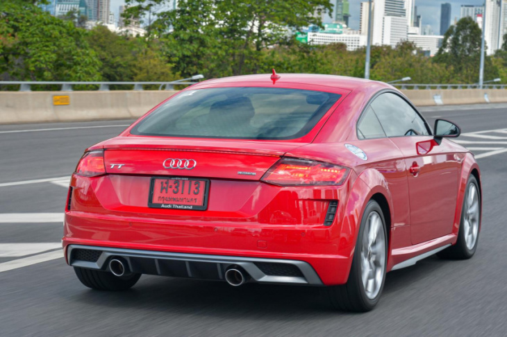 stylish and sporty  the iconic audi tt is  set for retirement with  one final swan song
