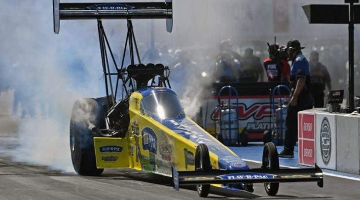 brittany force takes nhra top fuel points lead with sonoma win