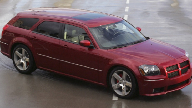 the dodge magnum srt-8: the station wagon built for a family on the go