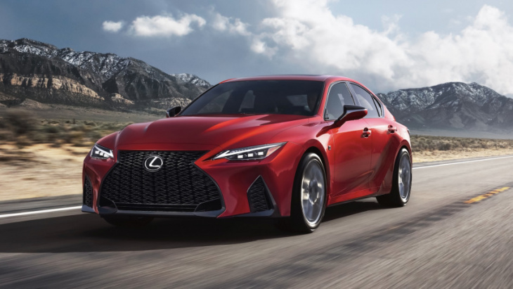 the v8-powered lexus is 500 f-sport won’t come to the uk