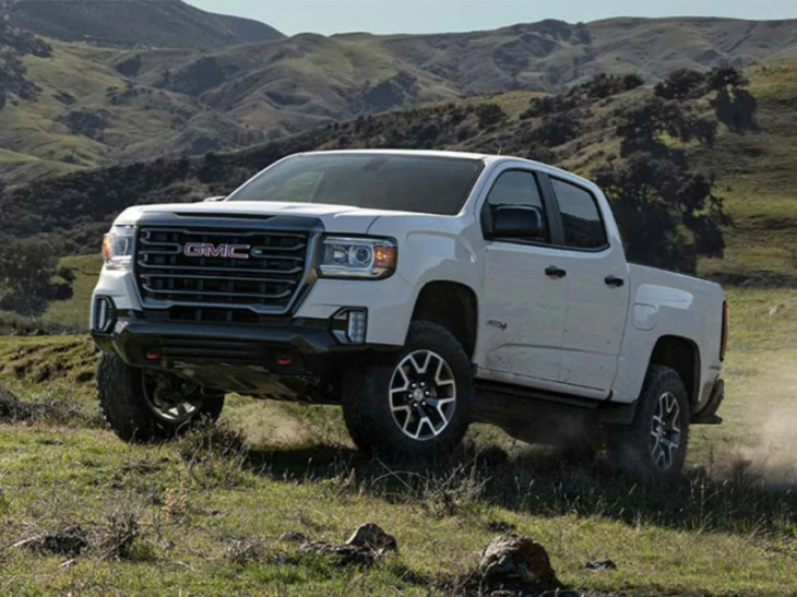 android, the 2023 gmc canyon is finally gaining extra muscle