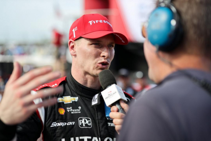 indycar update: josef newgarden returns home, not yet cleared to drive