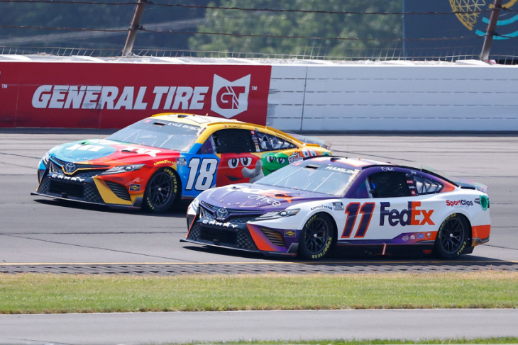 busted: how emanuel zervakis and denny hamlin are forever linked on infamous nascar list