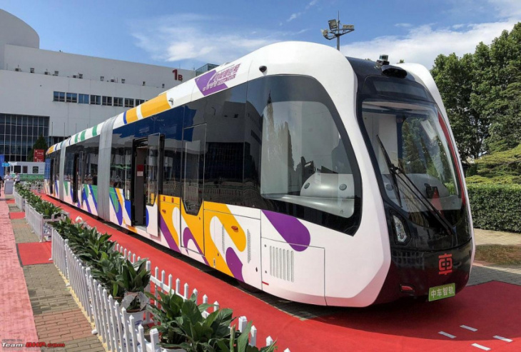 trackless trams: what are they & would they work in indian cities?