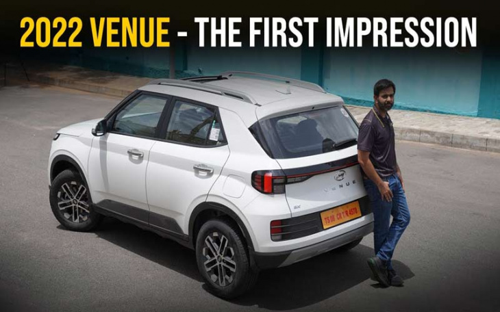 2022 hyundai venue facelift turbo review | the first impression | july