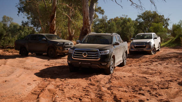 android, gwm ute in the outback: 3000km of punishment with the isuzu d-max and toyota hilux