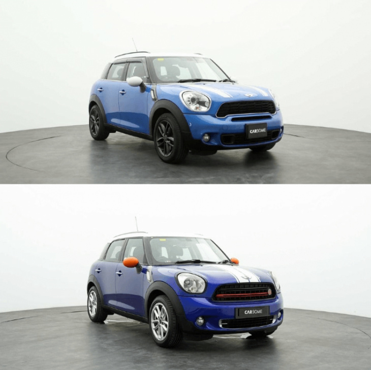 favor a head-turner? buy a used mini countryman for the price of a proton x50