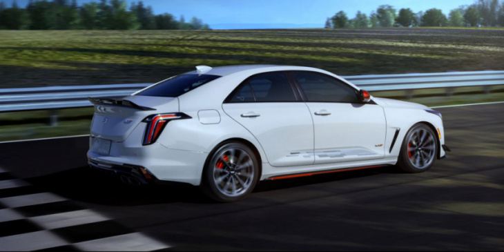 2023 cadillac ct4-v blackwing track edition revealed, only 297 to be built