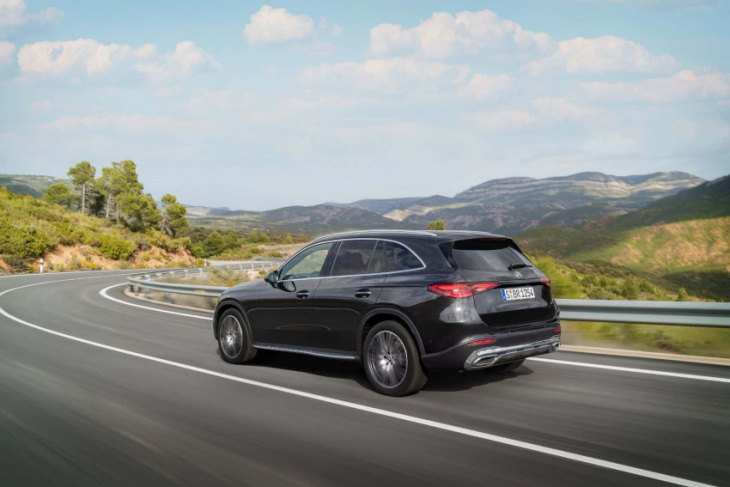 android, 2023 mercedes-benz glc: refreshed styling, mild-hybrid powertrain, new infotainment system & more