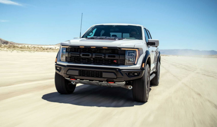 android, 2023 ford f-150 raptor r set to challenge ram 1500 trx