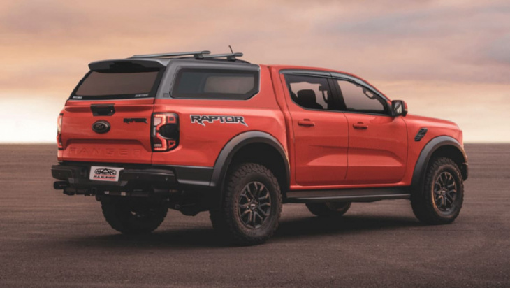 2023 ford ranger raptor scores canopy, hard lid and other accessories from maxliner