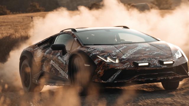 lamborghini's crazy off-road huracán will become a reality
