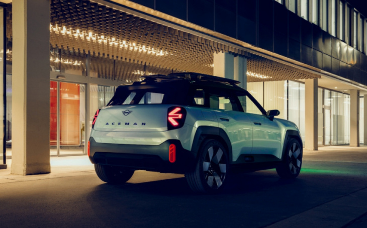mini aceman electric car concept previews new crossover to sit below countryman