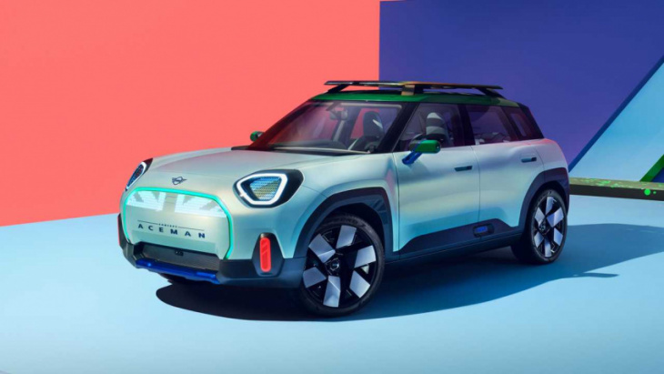 mini aceman concept previews brand’s first electric crossover