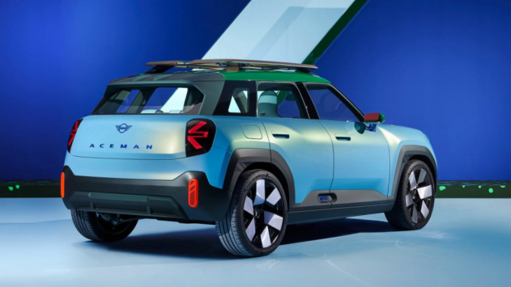 new mini aceman concept points to 2024 electric mini crossover
