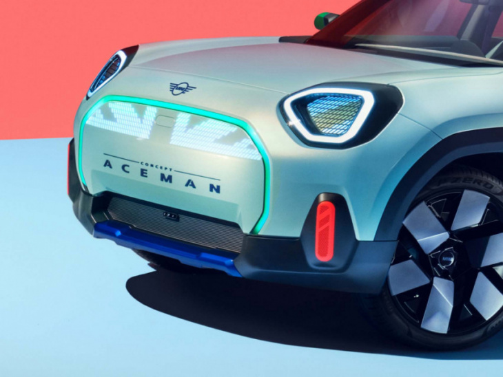 mini concept aceman glimpses future small electric crossover