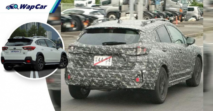 spied: all-new 2023 subaru xv spotted in japan if you squint hard enough