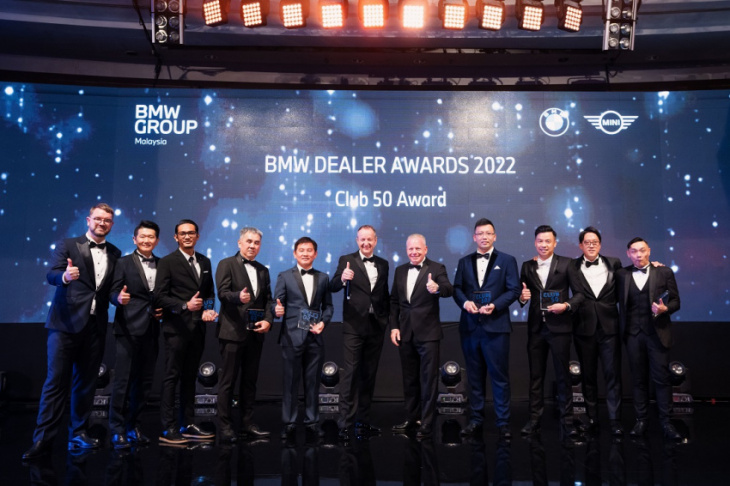 bmw group malaysia celebrates dealer achievements