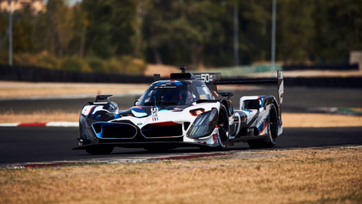 bmw to race at le mans in 2024 with m hybrid v8 racer