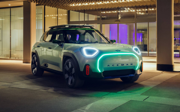 android, mini aceman concept foreshadows super-cool ev crossover