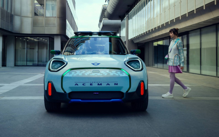 android, mini aceman concept foreshadows super-cool ev crossover