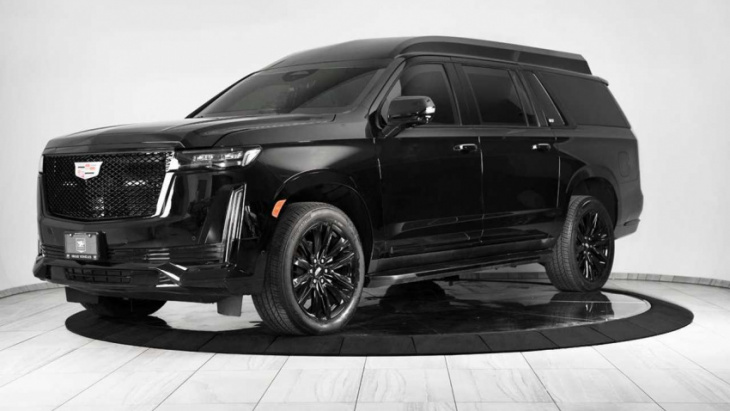 armored cadillac escalade can take a bullet while carrying people in style