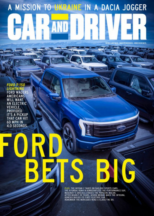 car and driver, july/august 2022 issue