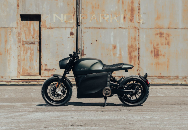 tarform makes the right electric cafe racer motorcycle