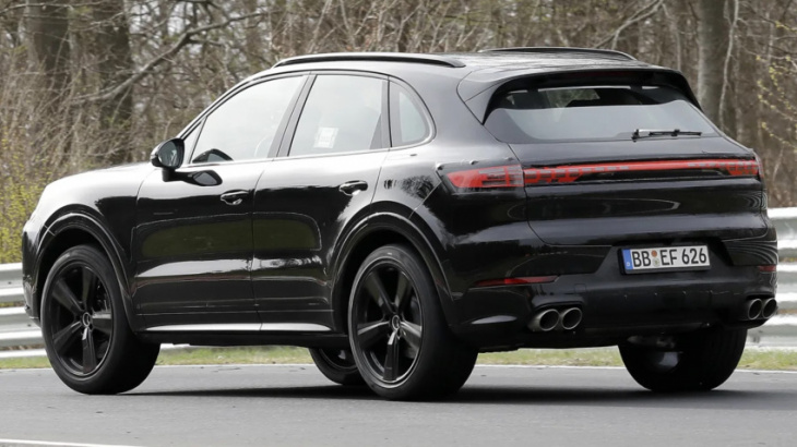 android, 2023 porsche cayenne coupe and suv facelift spied