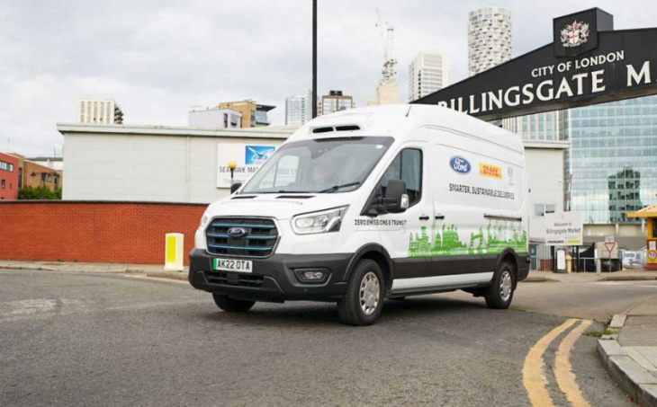 billingsgate traders take part in sustainable deliveries pilot