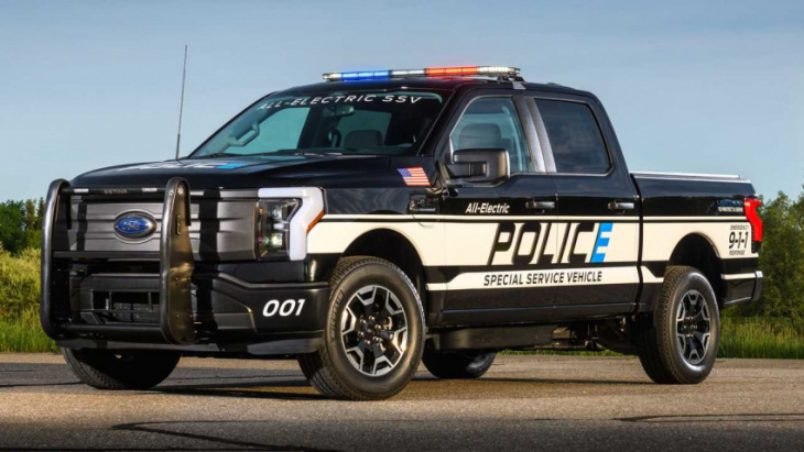 ford f-150 lightning pro ssv brings 580 electric hp to police force