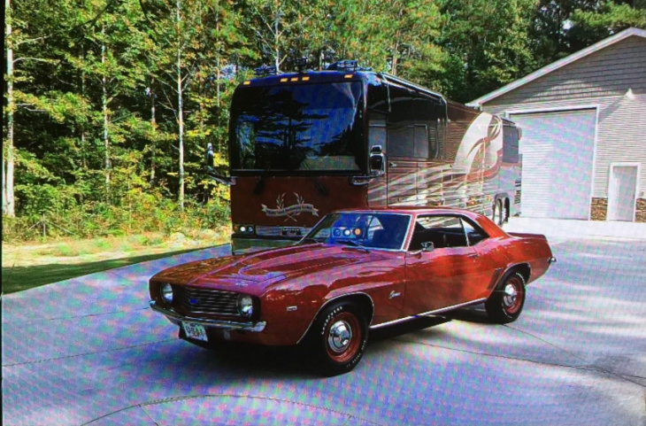 1969 chevrolet camaro zl1 tribute car is a smooth red masterpiece