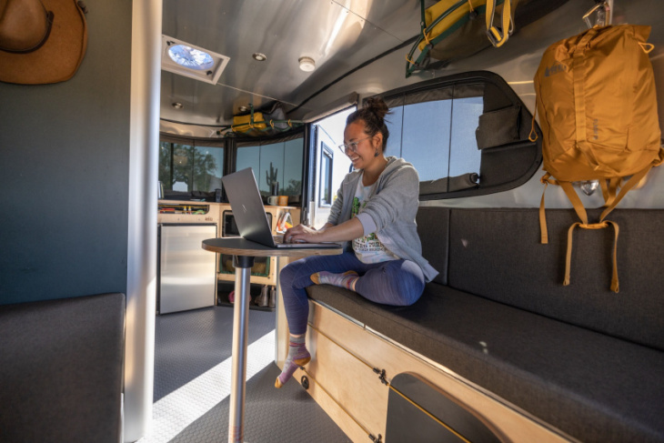 airstream and rei partnered on a new off-the-grid camping trailer