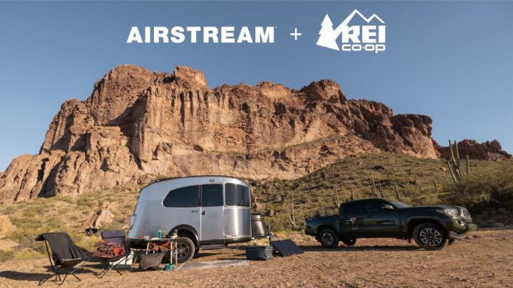 airstream and rei partnered on a new off-the-grid camping trailer