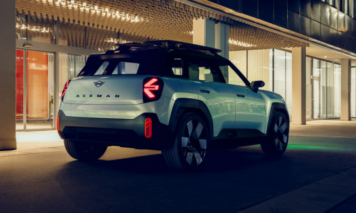 bmw reveals funky-looking, oddly named mini crossover concept