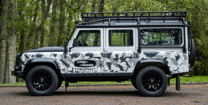 hand-built land rover classic v8 defender now available – grab one before it’s gone