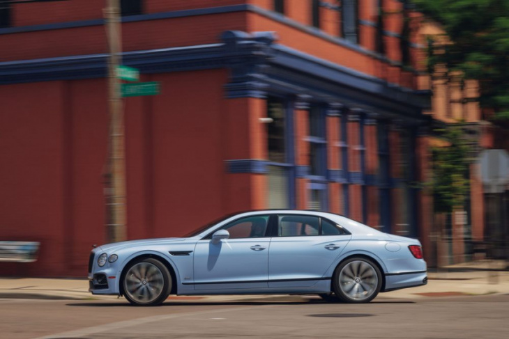 2022 bentley flying spur hybrid tested: tradition in transition