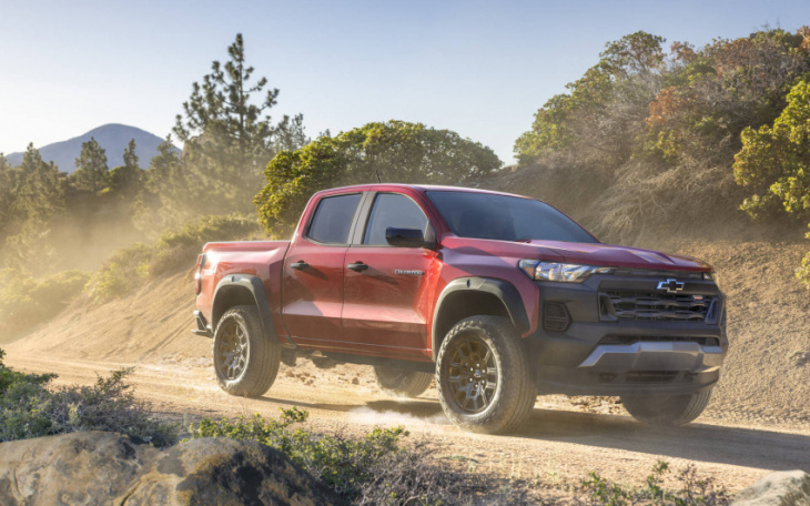 chevrolet unveils new 2023 colorado pickup