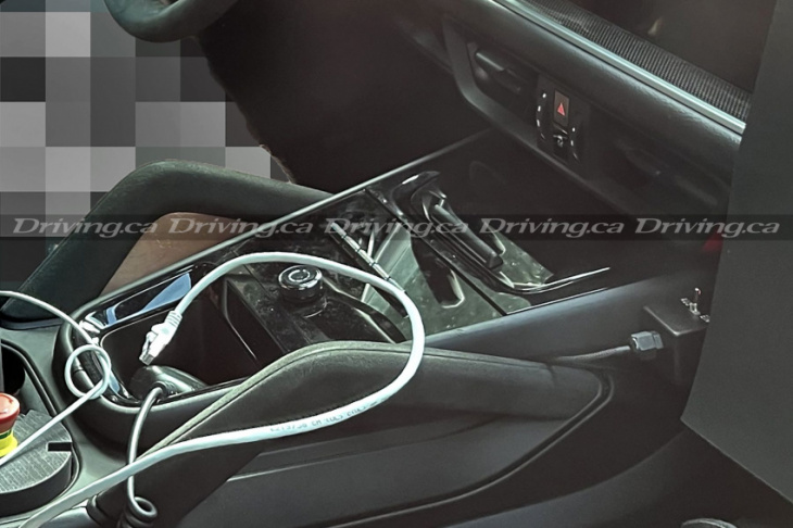 spied! 2023 porsche cayenne coupé flashes new interior
