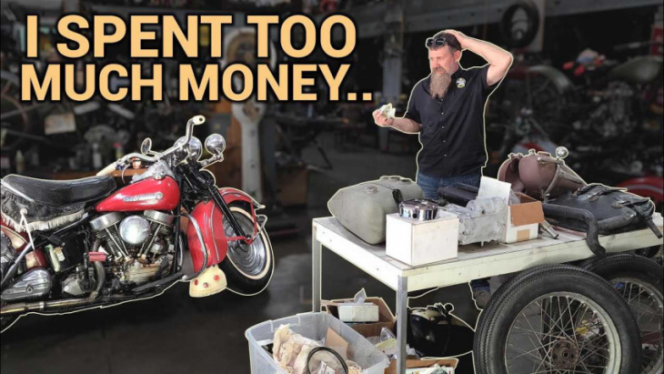 this vintage harley parts haul is the best thing you'll see all day