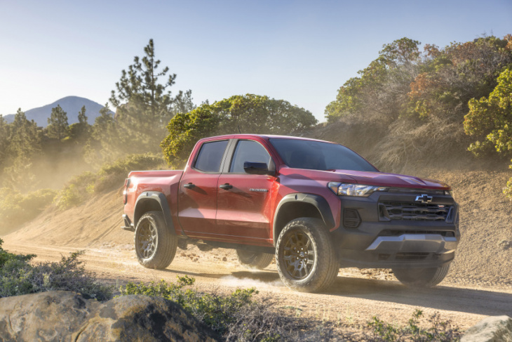 all-new 2023 chevrolet colorado debuts; first-ever trail boss
