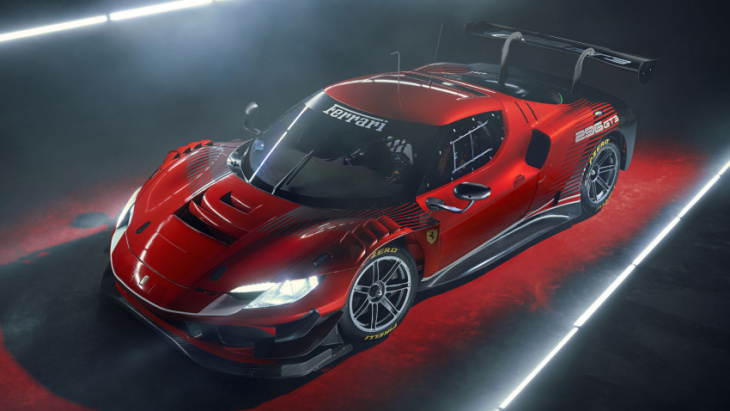 official: this is the new ferrari 296 gt3, and it's angry