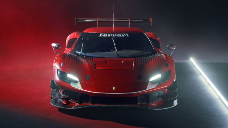 official: this is the new ferrari 296 gt3, and it's angry